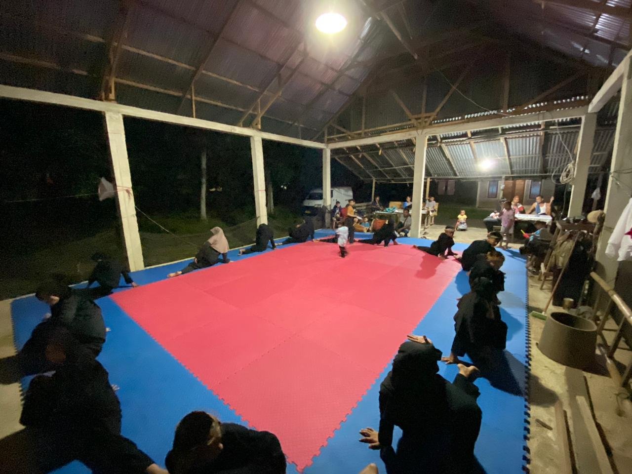 Lokasi latihan sesudah perbaikan